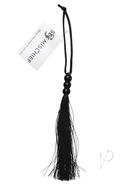 Sex And Mischief Small Rubber Whip 10in - Black