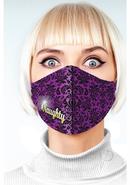 Super Sexy #naughty Mask - Purple/black