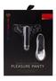 Nu Sensuelle Pleasure Panty Rechargeable Silicone Remote And Bullet Panty Vibe - Black